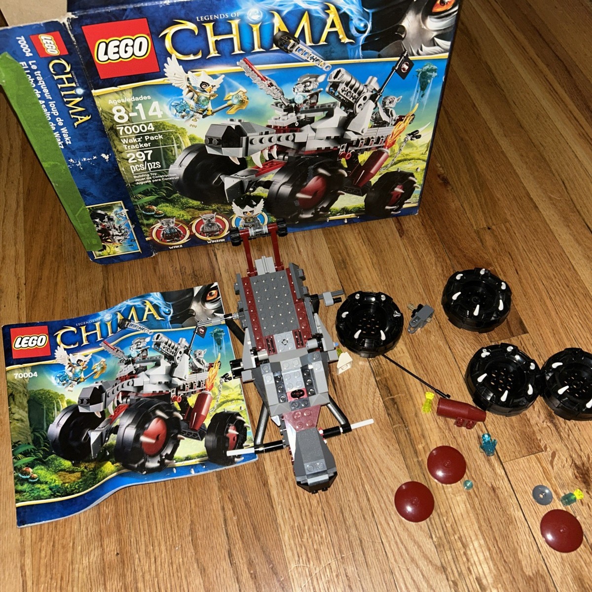 LEGO - 70004 - Wakz' Pack Tracker - Retired 2013 - New / Open Box