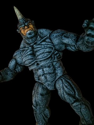Marvel Select Diamond Select Custom Rhino  Deluxe 9 inch Action Figure 2012