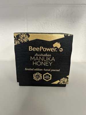 Bee Power Ausralian Manuka Honey NPA 24+ MGO1122+ Hand Poured Lmtd Ed Honey 250g