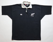 All Blacks New Zealand 1993 Home Rugby Shirt Jersey Kit Canterbury Size S Small