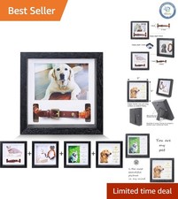 Durable Pet Collar Keepsake Frame - 9-Inch Memorial Tribute for Beloved Pets