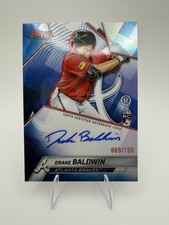 2025 Bowman’s Best Drake Baldwin RC Blue Auto /150 (#B25-CSI)