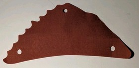 Lego Dark Orange Cloth Sail Triangular Tattered Edge Ewok Glider Part # 86297