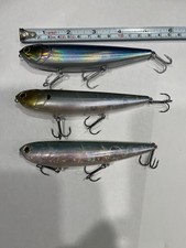3 Lucky Craft Sammy 128 topwater Lures 5" New Condition