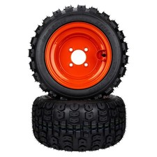 2 All Terrain Tire Assemblies 18x8.50-10 Fits Kubota Bx Series K2581-18420 2 All Terrain Tire Assemblies 18x8.50-10 Fits Kubota Bx Series K2581-18420