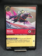 Disney Lorcana First Chapter Mulan Foil 118/204 NM