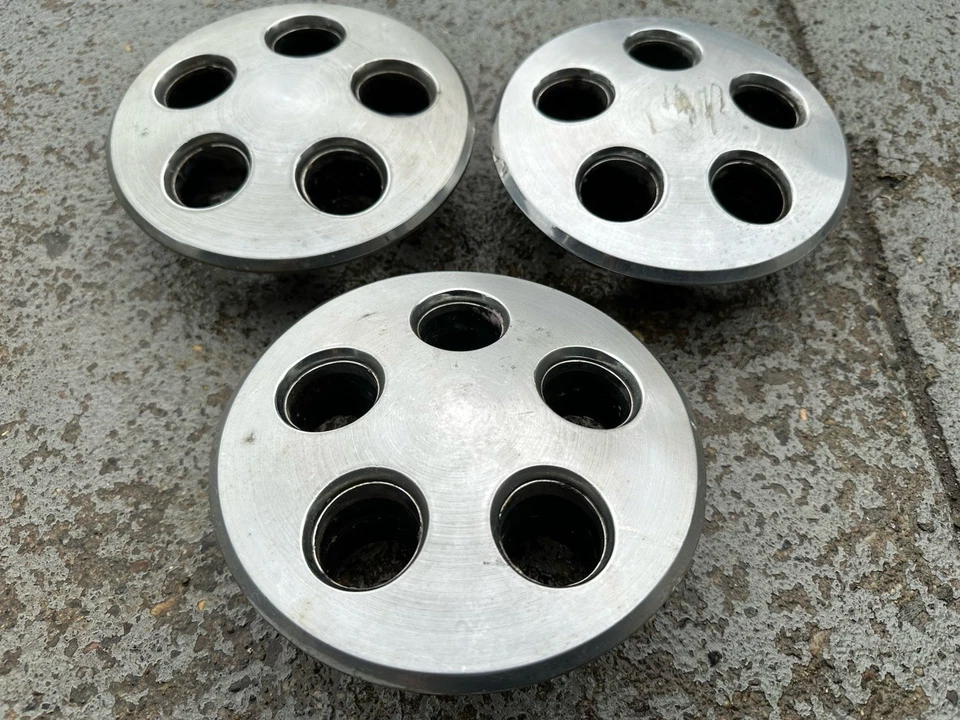 Tapacubos centrales de rueda de acero de 14"" para Dodge Daytona Shadow Sundance 87-95 3 Foto 2 de 4