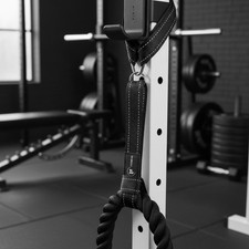 Battle Rope Anchor Strap Kit - Heavy Duty Nylon, Fast Setup  Rope Damage Pro...