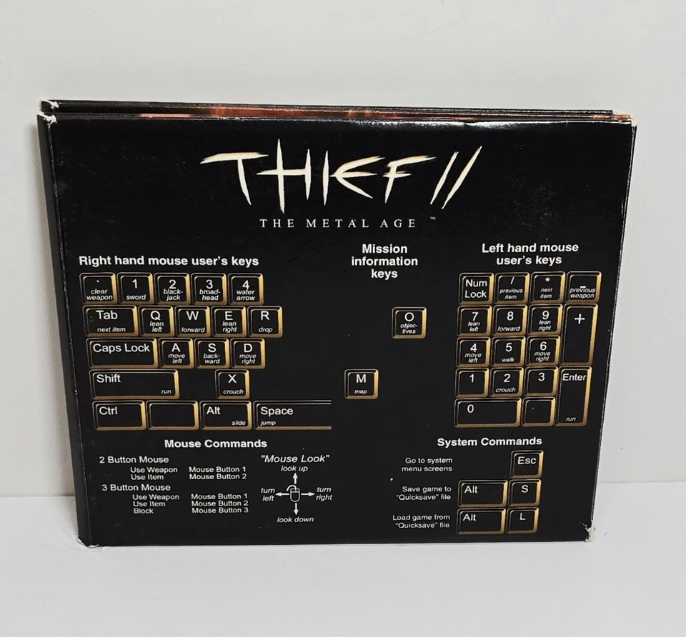 Thief 2 The Metal Age (PC Game 2000 Eidos) 3 Discs + Manual - Image 4 of 4