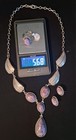 Sterling Silver Charolite Navajo Necklace Earrings & Ring  Signed ( 59.10 G ) — photo 6