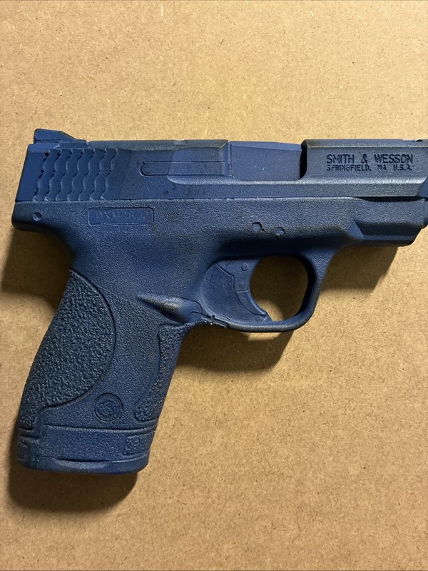 Rings Blue Gun Mold For Holster Making M&P Shield Smith And Wesson