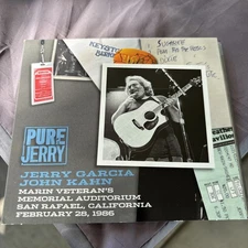 Jerry Garcia John Kahn Marin San Rafael CA 2/28/86 Pure Jerry 8 CD Grateful Dead