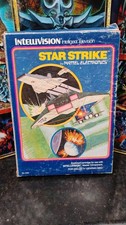 Vintage 1981 STAR STRIKE Intellivision Mattel System Game Collector  BOX ONLY 