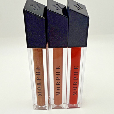 LOT OF 3 Morphe LIQUID LIPSTICK Gloss  ~ Sing Along ~ Trippy ~ Hotshot 4.5 ml X3