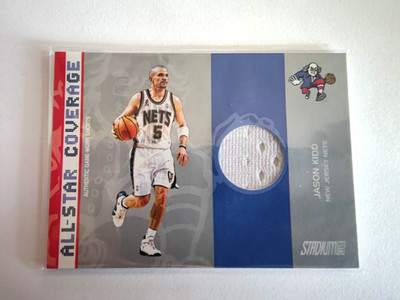 2002-03 TOPPS STADIUM CLUB JASON KIDD ALL-STAR COVERAGE 045/700 NEW JERSEY NETS
