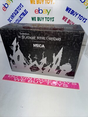 The Nightmare Before Christmas Vampires and Coffins PVC set NECA NEW  