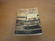 1963 Ford Truck Pickup Parts Catalog Book Manual F100 F250 F350 F500 Original