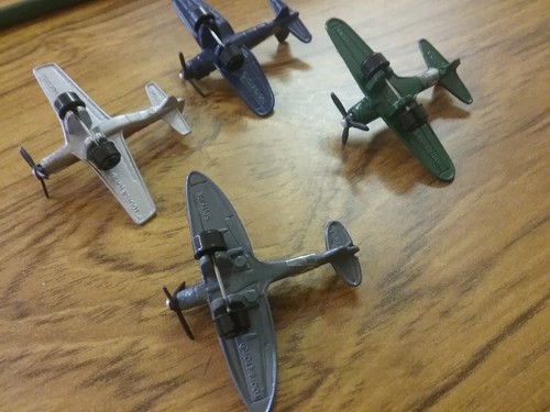 Tootsie Toys Diecast Militär Flugzeug Vintage - Bild 5 von 9