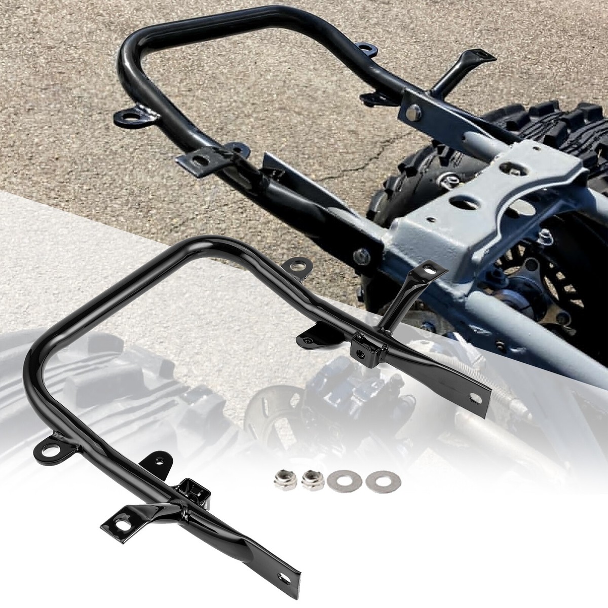 Banshee Oem Plastics NEW Yamaha Banshee Rear Grab Bar Bumper CHROME ...