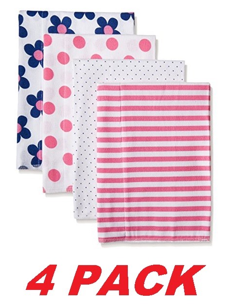 gerber baby flannel burp cloths