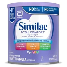 Similac Total Comfort Milk-Based Infant Formula Powder 12,6 oz EXP 11/25