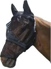 New! Tough-1 COMFORT MESH FLY MASK w/ Mesh nose Quick grip closures 3 COLORS!