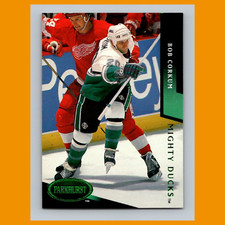 Bob Corkum #6 1993 Parkhurst Emerald Ice Anaheim Mighty Ducks Hockey Card NHL NM