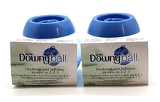 Lot of 2 Ultra Downy Automatic Fabric Softener Dispenser Balls Blue New Package