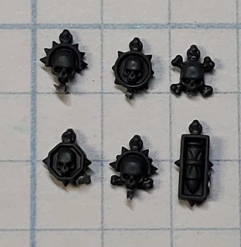 Space Marine Bits &ndash; Veterano Comandante Con Crux Tracolla &ndash; Warhammer 40k &ndash; Ultramarines