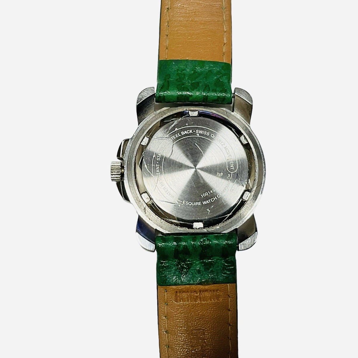 Esquire ESQ Movado Submersible Date Watch Swiss Movement 
