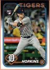 TJ Hopkins 2024 Topps Update RC Two Card Lot
