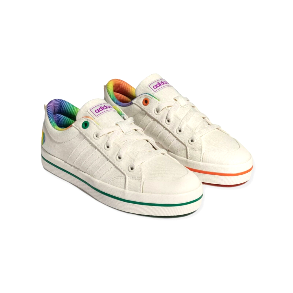 adidas gazelle silver green womens Spanish White Leather Low top With Black & Red Leather Finishing – The Vouz