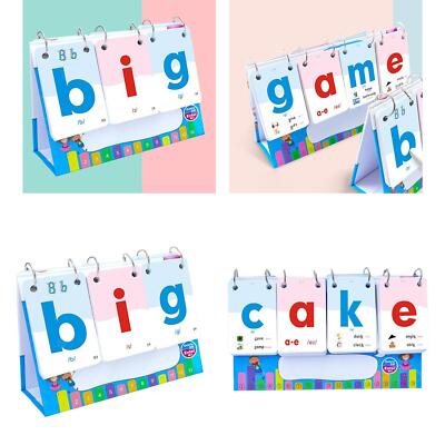 Kleinkind-Phonics-Alphabet-Flashcards für 3 4 5 6-jährige