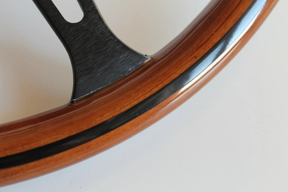 Steering Wheel Wood black Classic fits For fits For Land Range Rover 1990-1995 - image 4 of 4