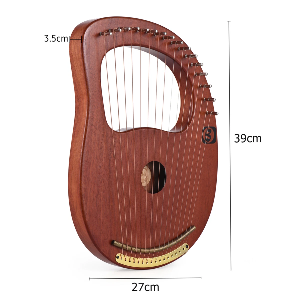Wooden lyre sale