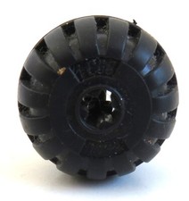 LEGO Technic - Ballon Reifen Vollgummi mit Achsloch (4 Stück), schwarz # 4288