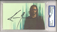 SIGNED Keanu Reeves John Wick Movie Picture Print PSA DNA COA Autographed