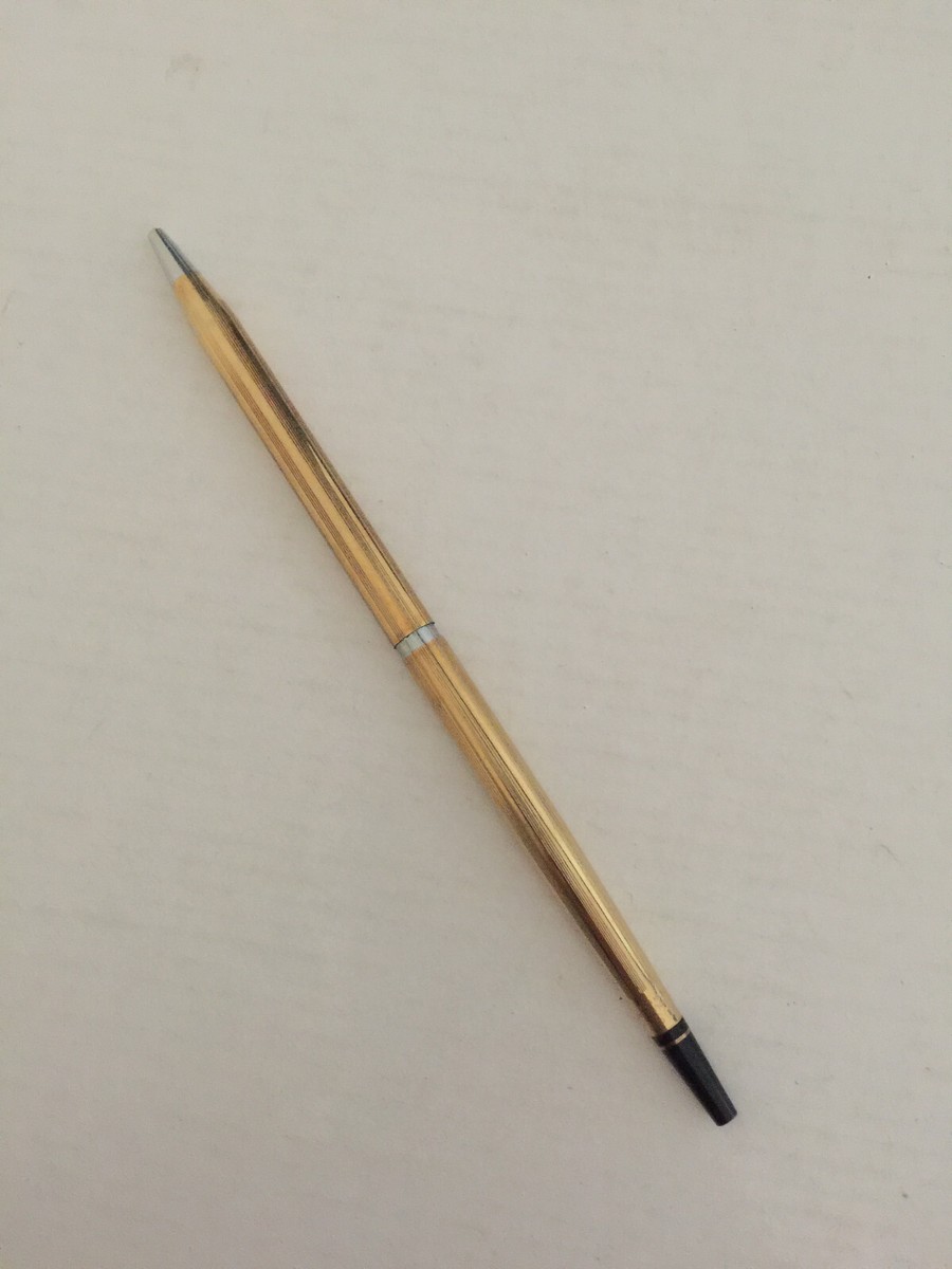 Cross 1/20 10kt Gold filled twist ballpoint Pen Made in USA