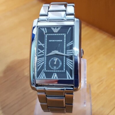 AR 1608 Emporio Armani AR-1608 Stainless Men\u0027s console
