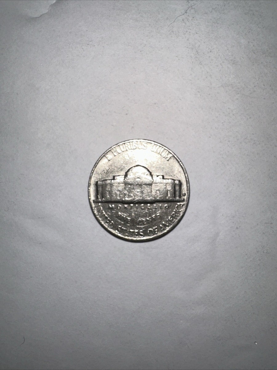 Ｄ(ディー)銀テープ 1964 D Jefferson Nickel Double Die Rare Mint D Over D | eBay