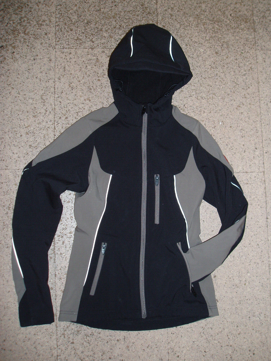 Engelbert-Strauss, Softshell-Jacke vision, schwarz/stein, Gr