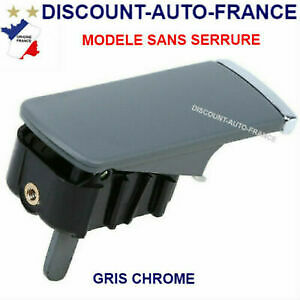 Poignée boîte à gant Audi A4 B6 B7 loquet de rechange gris chrome sans clé 8E1857131