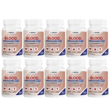 Blood Pressure 911, Supports Healthy Heart & Pressure Levels - 10 Bottles