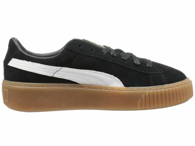 puma platform black gum