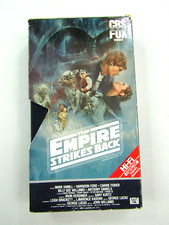 Star Wars The Empire Strikes Back VHS CBS Fox Video Hi-Fi Stereo SciFi Red Label