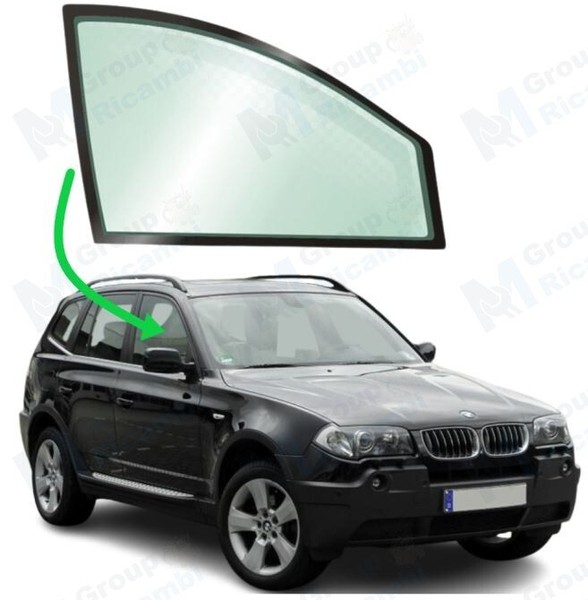 Bmw X3 2004 - 2010 Fensterscheibe Tieferlegung Vorne Rechts-image