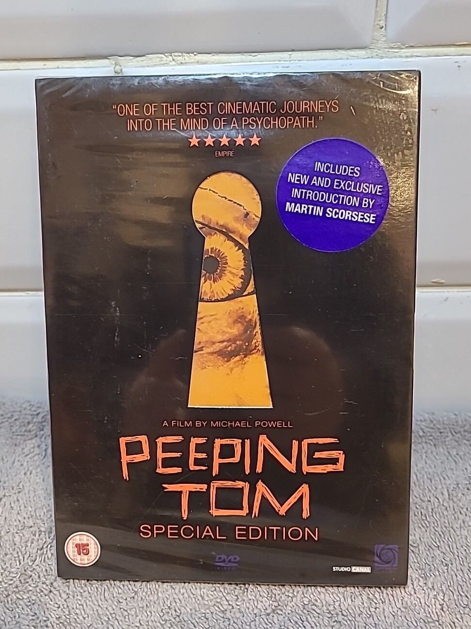 New And Sealed - Peeping Tom Special Edition DVD R2 - Slipcase - Classic Horror