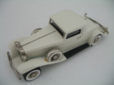 Brooklin Model Car BRK 116: 1931 Marmon Sixteen 2 Passenger Coupe, White, Box