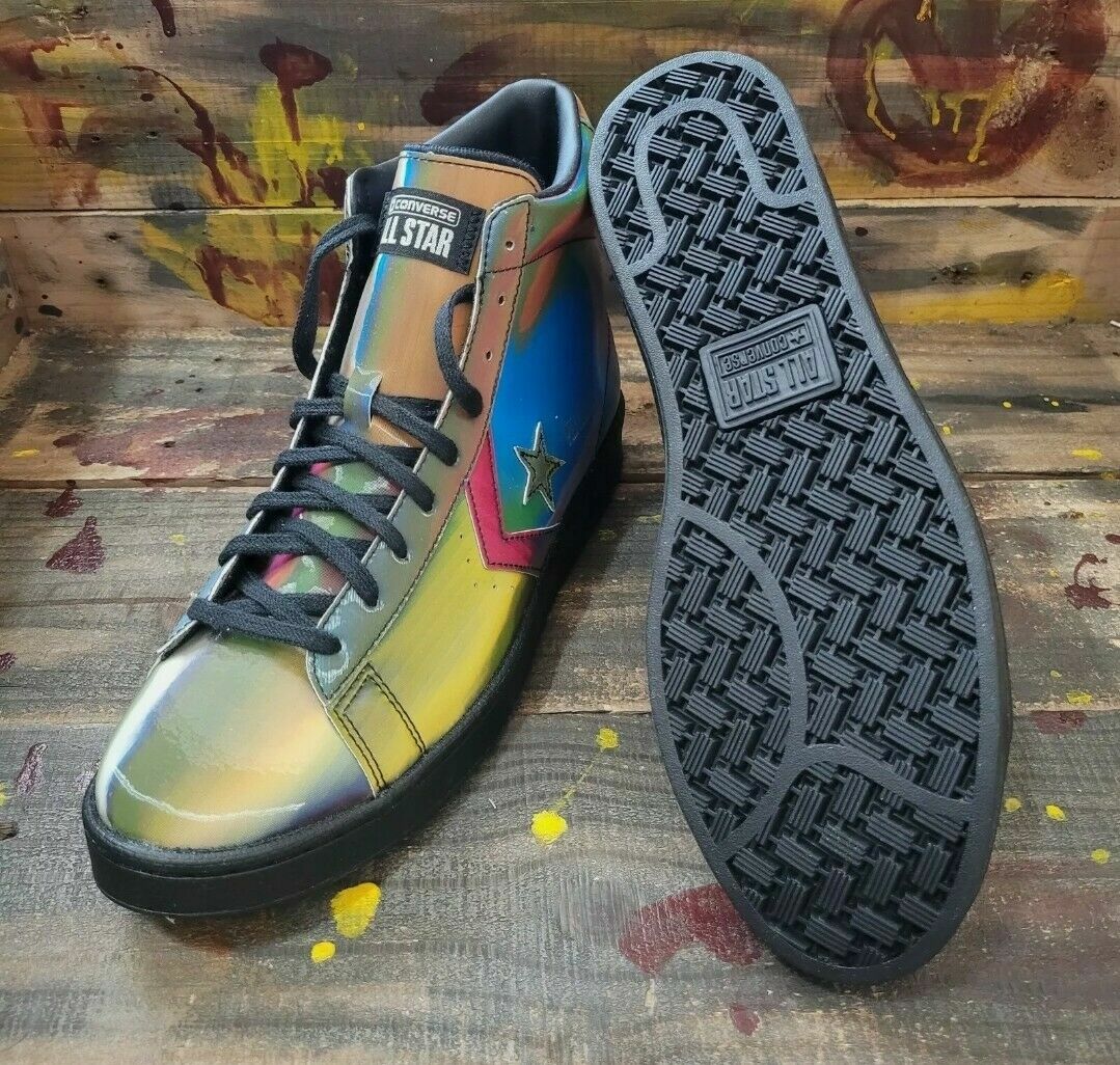 Converse Pro Leather High Spectrum Iridescent Mens Shoes