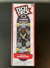 Sonic The Hedgehog SHADOW Tech Deck Handboard New Spin Master Sega